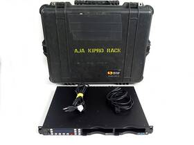 Aja 892448000359 Ki Pro Rack Video Recorder Deck Prores Dnxhd 10bit 4 2 And Pelican 1600 Case