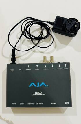 Aja Helor0 Helo H.264 Hd/sd Stream And Record Encoder