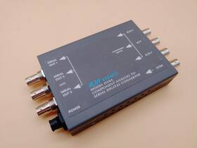 Aja Video D10a Component Analog To Serial Digital Converter No A/c