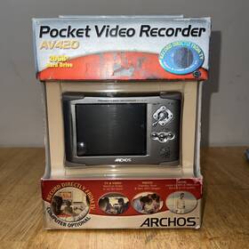 Archos Av420 20 Pocket Video Recorder Portable Audio New Old Stock Sealed Rare