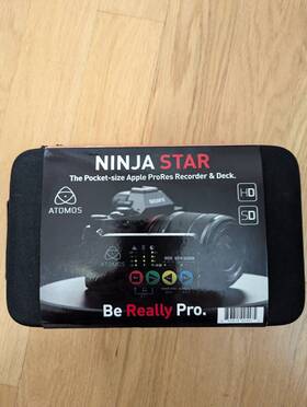 Atomos 54334 Ninja Star Recorder Pocket Size With Cfast 1.0 Card Bundle
