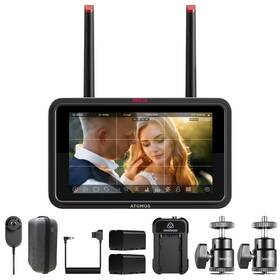 Atomos 810114285176 Ninja Tx Go Monitor-recorder Universal Power Kit And Hot Shoe Mount Bundle