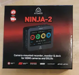 Atomos 853815005049 Ninja 2 External Video Recorder With 250gb Ssd Atomos 853815005049 Ninja 2 External Video Recorder With 250gb Ssd