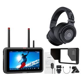 Atomos Atomnjtx01k4 Ninja Tx 5-inch Monitor Recorder Bundle With Headphones And Creator Kit