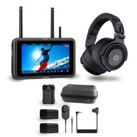 Atomos Atomnjtx01k5 Ninja Tx 5-inch Monitor Recorder Bundle With Headphones And Power Kit