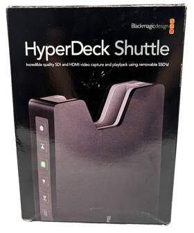 Blackmagic Design 338716001259 Hyperdeck Shuttle Ssd Field Recorder - Preowned