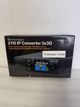 Blackmagic Design 3x3g 2110 Ip Converter Unit Only