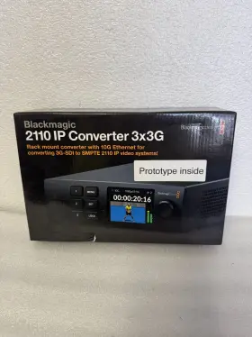 2110 Blackmagic Design 3x3g Ip Converter Unit Only 2110 Blackmagic Design 3x3g Ip Converter Unit Only