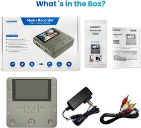 Clariviews B0fnwm7h8y Vhs To Dvd Converter Media Recorder Wifi Dvd/usb/sd/hdd 10 Dvd-r