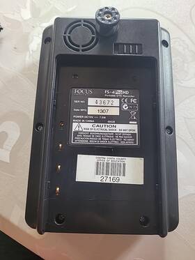 Focus Enhancements Fs-4prohd Fs-4pro Hd 60gb Portable Dte Recorder - No Battery