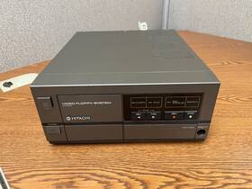 Hitachi Vx-52a Video Floppy System Disc Player And Recorder Rare Powers On Vf