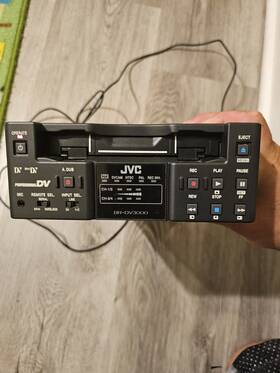 Jvc Br-dv300ou Minidv Dvcam Player Recorder Deck Remote Power Supply -