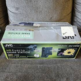 Jvc Cu-vd40 Everio Dvd Burner Hd Share Station Model - Direct Connect Camcorders