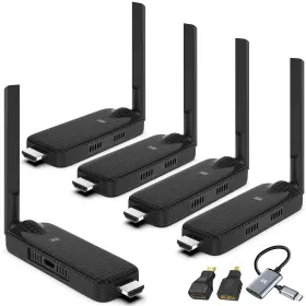 B0dqtv9xx1 Liulanz Wireless Hdmi Extender Kit 4 Receiver Transmitter Usb-c Plug And Play B0dqtv9xx1 Liulanz Wireless Hdmi Extender Kit 4 Receiver Transmitter Usb-c Plug And Play