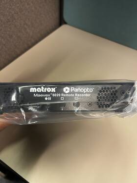 Matrox Mvx-rr6020-p Maevex 6020 Remote Recorder Part# Mvx- Rr6020-p . Includes Power Supply