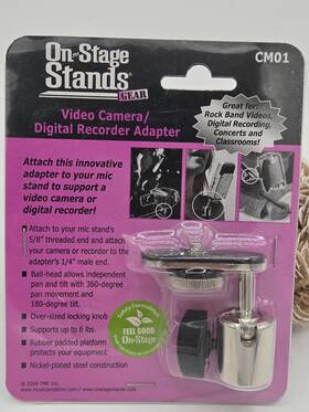 On-stage Stands Cmo1 On-stage Video Cameral Digital Recorder Adapter