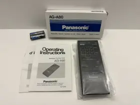 Ag-a80 Panasonic Video Floppy Remote Control Unit Nos Unused Free Shipping