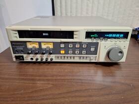 Panasonic Ag-ds550 Video Tape Editing Recorder S-vhs Hi-fi Dolby Working Cond