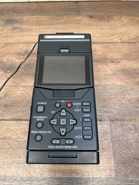 Panasonic Ag-hpg20 Memory Card Portable Recorder With Battery Adapter