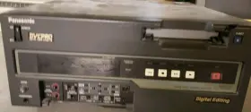 Aj-d650p Panasonic Dvcpro Digital Editing Vcr Tuns On Damaged