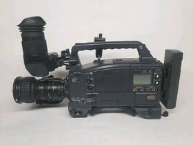 Panasonic Aj-d810p Dvcpro With Veq2280 Eyepiece And Canon Vj18x9b4 Krs Sx12 Lens