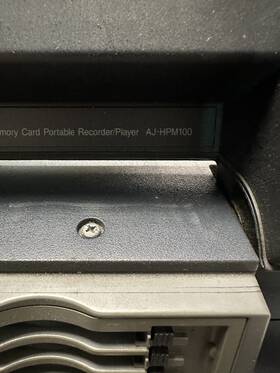 Panasonic Aj-hpm100 Aj -hpm100 P2 Hd Portable Memory Card Video Recorder
