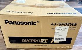 Panasonic Aj-spd850e P2 Dvc Pro 50 Professional Memory Card Recorder New In Box