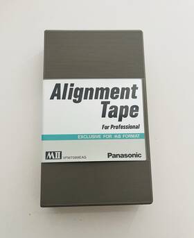 Panasonic Vfm7089eag Mii Factory Alignment Tape Still In Its Sealed Case