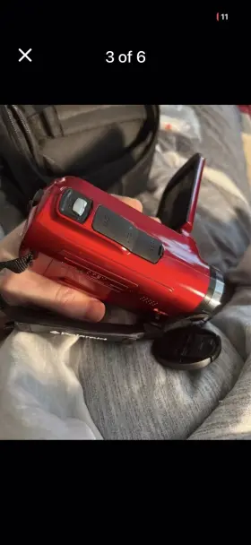 840xhd Polaroid Vivitar Digital Video Recorder Red Compact Open Box
