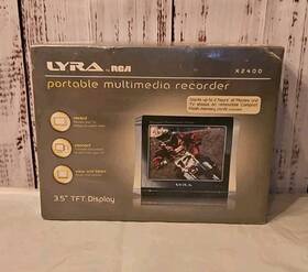 Rca X2400 New Sealed Lyra By Portable Multimedia Recorder X2400/2006