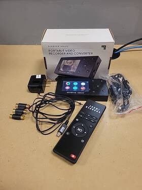 Sharper Image 206557 Portable Video Recorder And Converter