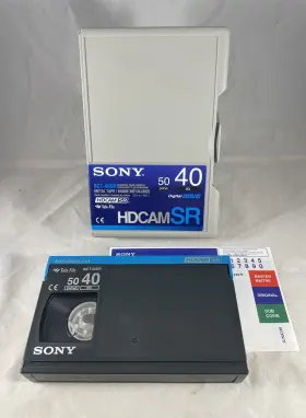 Bct-40sr Sony Professional Hdcam Sr 40 Min Video Cassette New