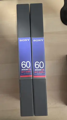 Bct-60mla Sony Betacam 60 Tapes - Bct-60mla Sony Betacam 60 Tapes -