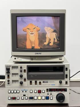 Sony Bvu-820 U-matic Video Cassette Recorder Vcr And Editor