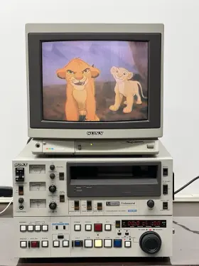 Bvu-820 Sony U-matic Video Cassette Recorder Vcr And Editor Bvu-820 Sony U-matic Video Cassette Recorder Vcr And Editor