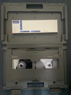 D2l-126m Sony Digital D-2 Videocassette Tape