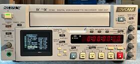Sony Dsr-45p Professional Digital Videocassette Recorder Pal Broadcast Standard