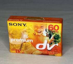 Sony Dvm60pr3 Minidv Premium Digital Video Tape 60 Minute Lp 90