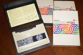 Sony Kcs20 Lot Of 4 U-matic Video Cassette Tapes Kcs-20 -untested