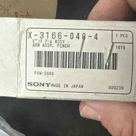 X-3166-040-4 Sony Pinch Arm Assembly In Bag For Pvw-2800 And Other Betacam Vtrs X-3166-040-4 Sony Pinch Arm Assembly In Bag For Pvw-2800 And Other Betacam Vtrs