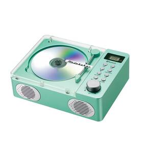 Studebaker 94306497 Retro Cd Player With Bluetooth - Teal Sb3720te Fm Radio Lcd