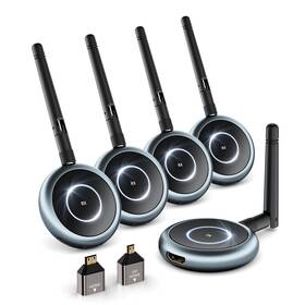 Timbootech B0dnjxrrh2 Wireless Hdmi Transmitter 4 Receivers - 8 Displays 1080p 165ft
