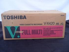 Toshiba V-x420 Vhs Player Full Multi System Pal/secam/ntsc 3.58/ntsc 4.43