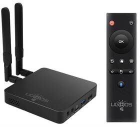 Ugoos B0brp49rcb Am6b Plus Tv Box Amlogic S922x-j Android 9.0 4gb Ddr4 32gb Rom Wifi 6