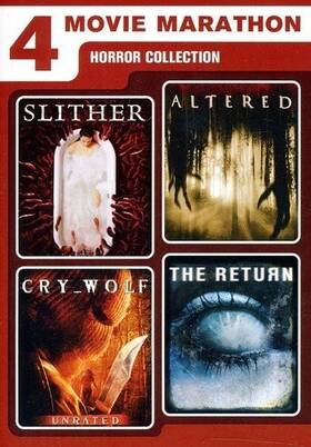 Universal 025192112874 4-movie Marathon Horror Collection Slither / Altered Cry Wolf The Return