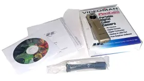 Dpc-320 Videoman 708041320018 Pencam Portable Digital Color Camera Pc Graphic Software