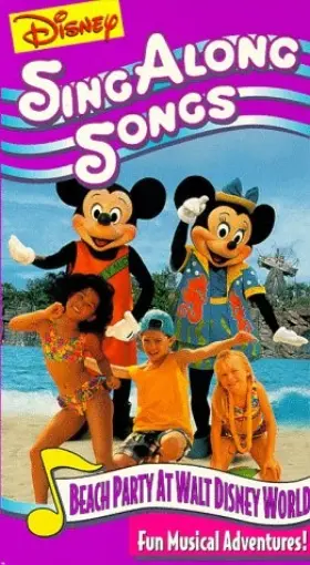 Walt Disney 786936472134 Disneys Sing Along Songs - Beach Party At World Vhs Walt Disney 786936472134 Disneys Sing Along Songs - Beach Party At World Vhs