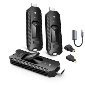 B0dkd246hp Yomais Wireless Hdmi Pro Kit - 1 Transmitter 2 Receivers Portable Multi-tvs Extender B0dkd246hp Yomais Wireless Hdmi Pro Kit - 1 Transmitter 2 Receivers Portable Multi-tvs Extender