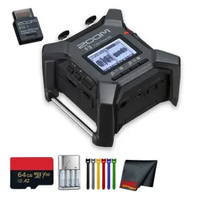 Zf3-ag2-1 Zoom F3 2-input / 2-track Field Recorder Bta-1 Bluetooth Adapter Bundle