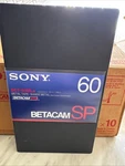Sony BCT-60MLA Betacam Sp Video Tape Blank Minutes Brand New Box Of 10. Price: $70.00.